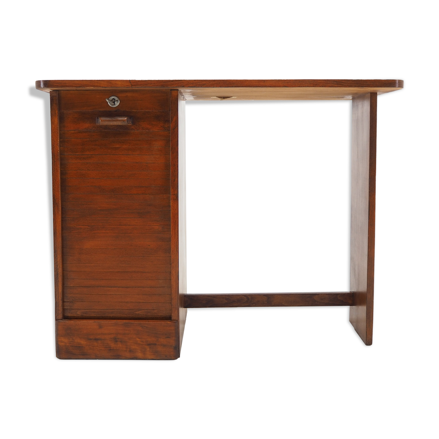 Midcentury Free Standing Roller Working Desk, Table, Czechoslovakia, the 1960s