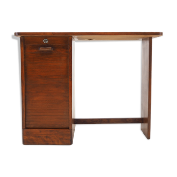 Midcentury Free Standing Roller Working Desk, Table, Czechoslovakia, the 1960s