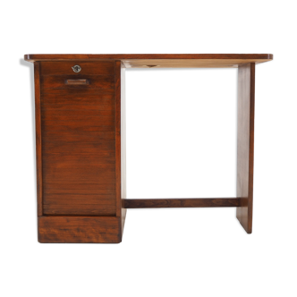 Midcentury Free Standing Roller Working Desk, Table, Czechoslovakia, the 1960s