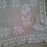 Crochet bedspread