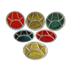 Six ceramic fondue plates Hugo Kohler Biel