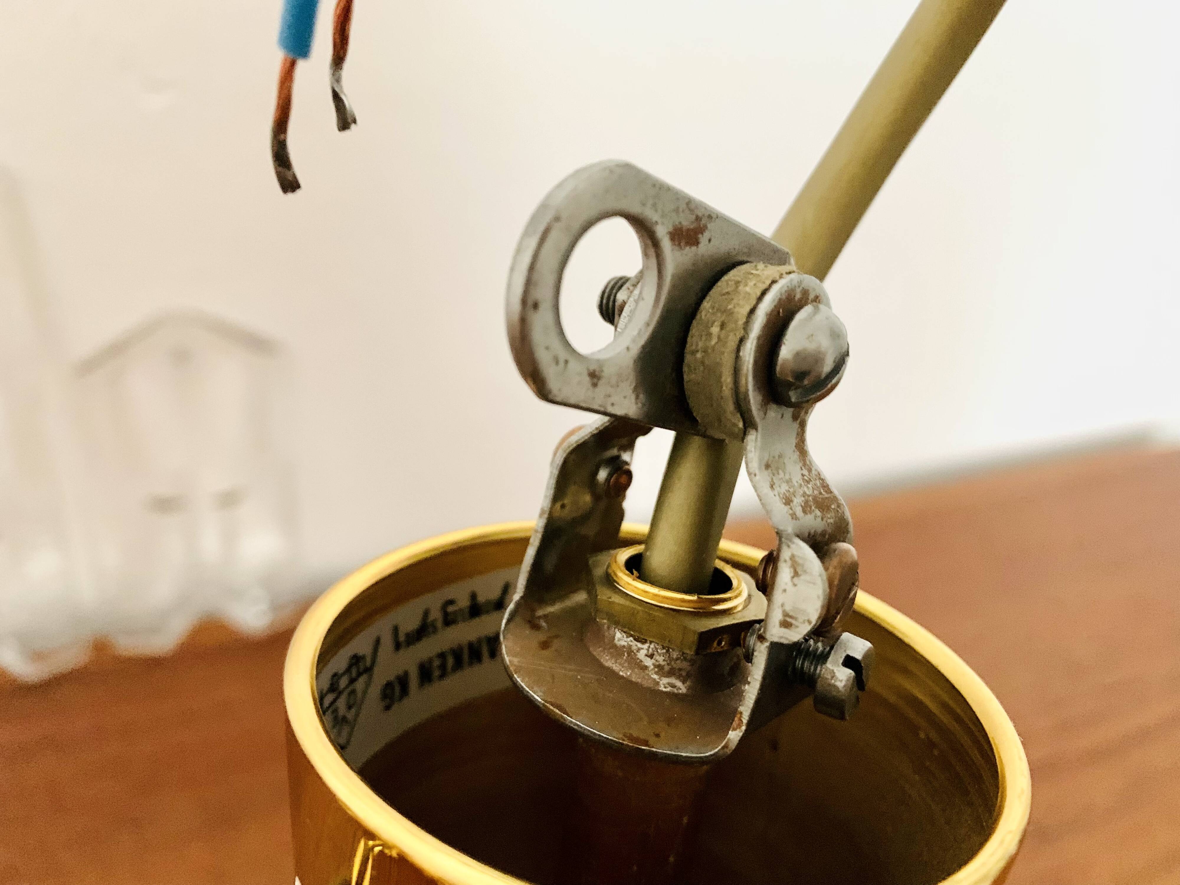 Large Austrian Palazzo Ice Glass Chandelier by J.T. Kalmar