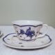 Two ceramic cups by Grignan signed Peguet