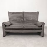 Cassina Maralunga 2 seater - bicolore gray