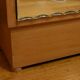 Fruitwood glass dressing table – 1950