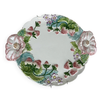 Serving dish in earthenware