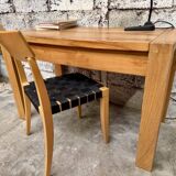 Regain desk in solid elm, 1970s