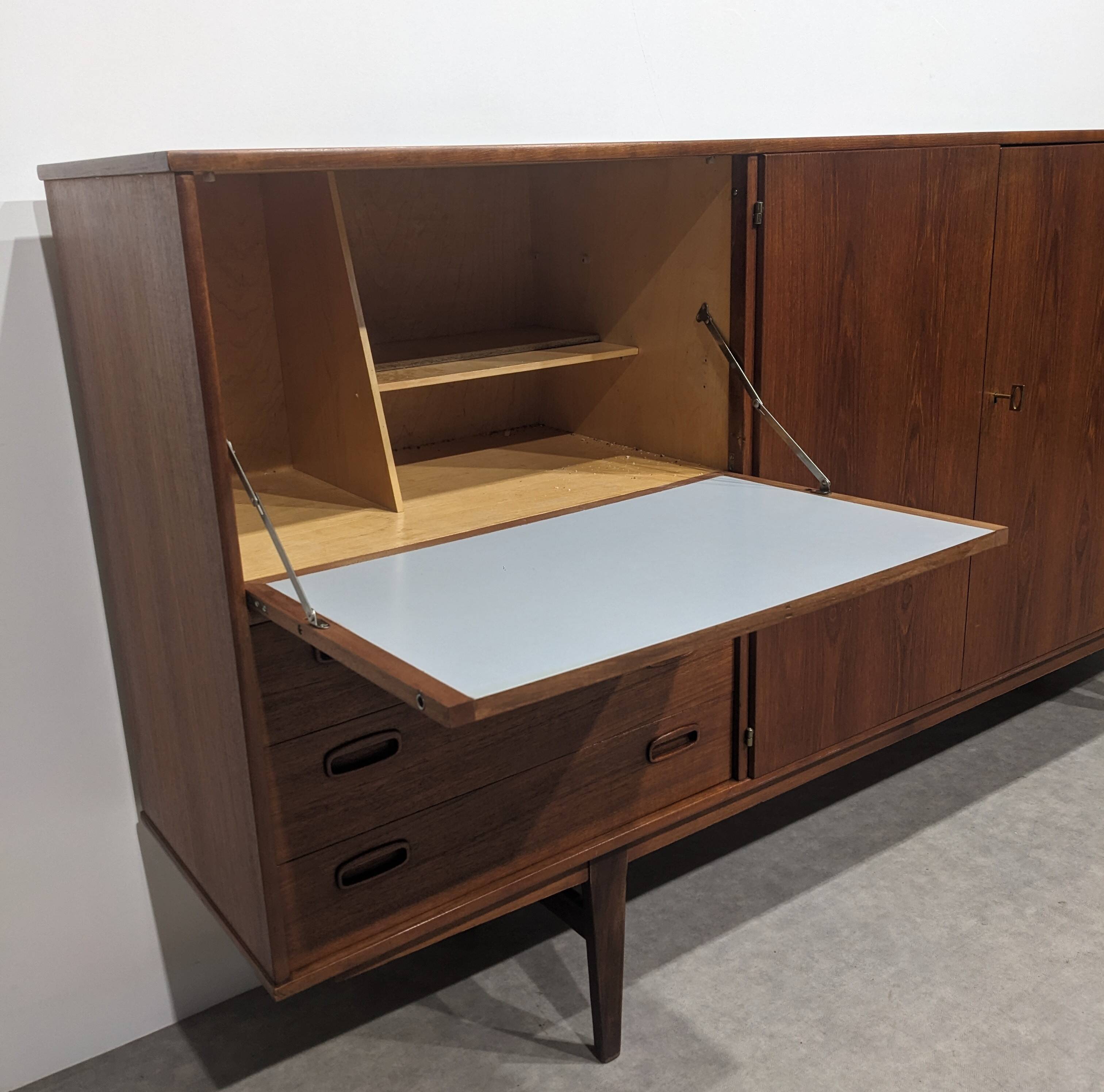 Long mid-century sideboard