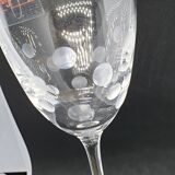 Verre à pied cristal de sèvres modèle toujours