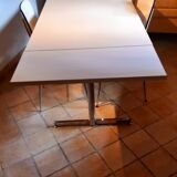 Kitchen table and 2 formica chairs