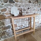 Console en châtaignier