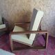 Paire de fauteuils modernistes palissandre de Rio à crémaillère
