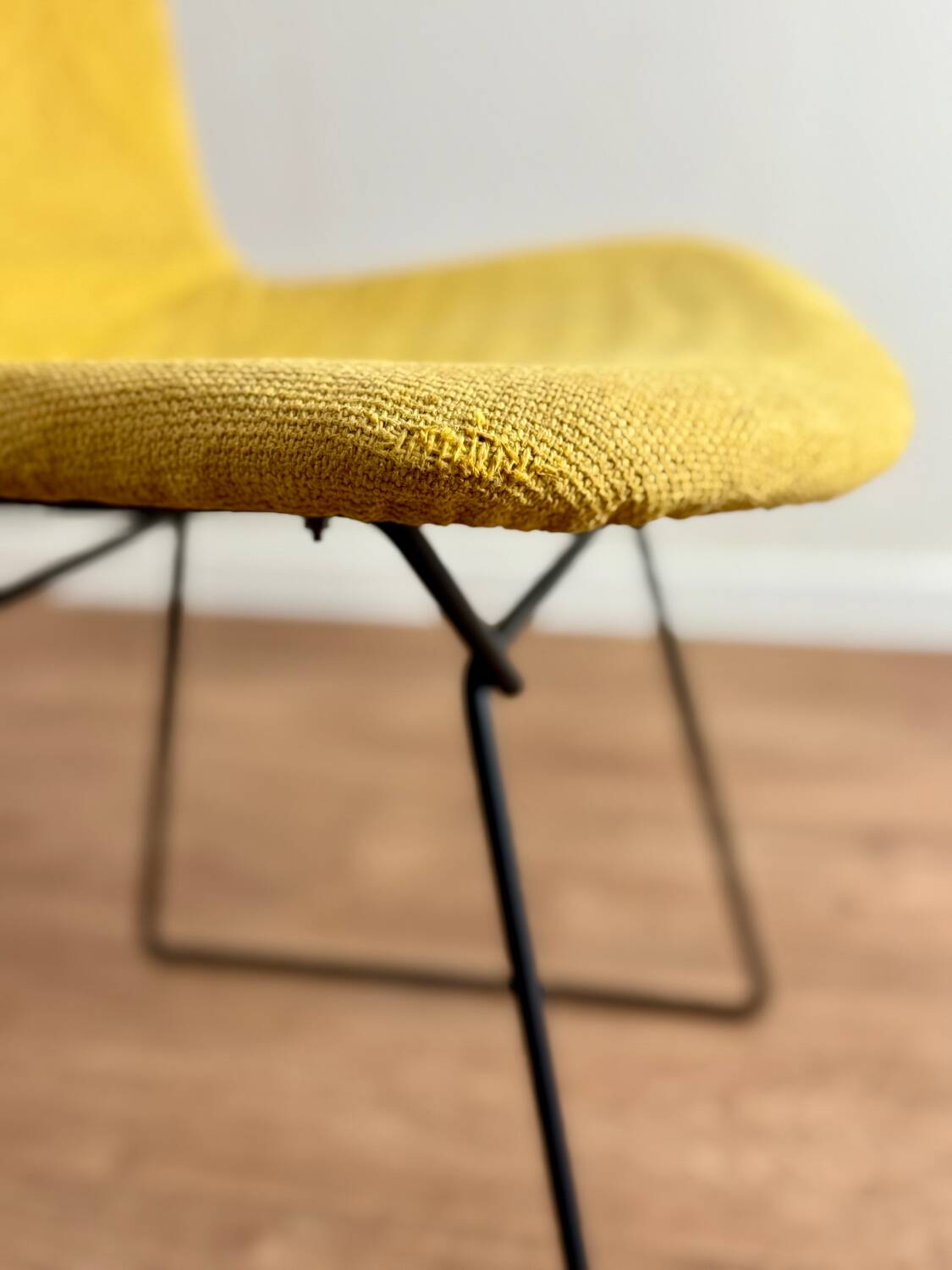 Original Bertoia chair produced in 1952 for Knoll