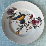 6 polychrome flat plates HB&Cie Choisy Le Roi