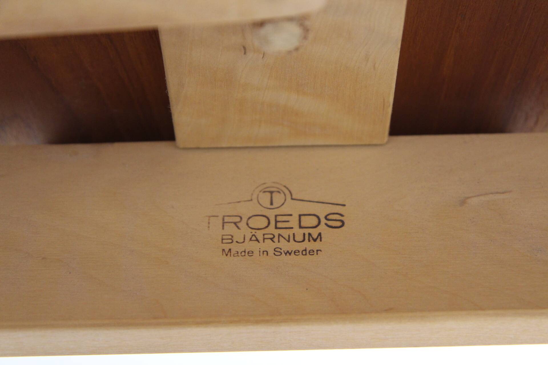 Scandinavian dining table "Bjärni", Hugo Troeds, Sweden, 1960