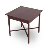 Square wooden table, 1940s.