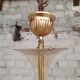 Italian glass chandelier with 10 lights