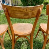3 Luterma bistro chairs, sanded