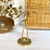 Golden brass bird