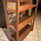 Bibliothèque, étagère de bouquiniste pliante