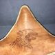 Paires de tabourets tripode en cuir
