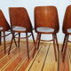 Ensemble de quatre chaises par O. Haerdtl pour Ton Tchécoslovaquie, années 1960