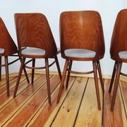 Set of Four Chairs by O. Haerdtl for TON, Czechoslovakia, 1960s