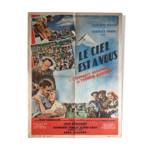 Affiche cinéma Le ciel