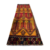 Coureur de tapis turc vintage, 320 x 90 cm