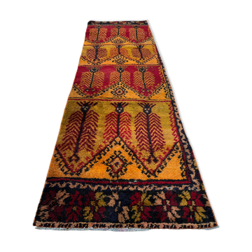 Vintage turkish rug runner, 320 x 90 cm