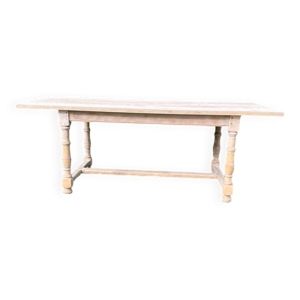 Table de ferme bois massif