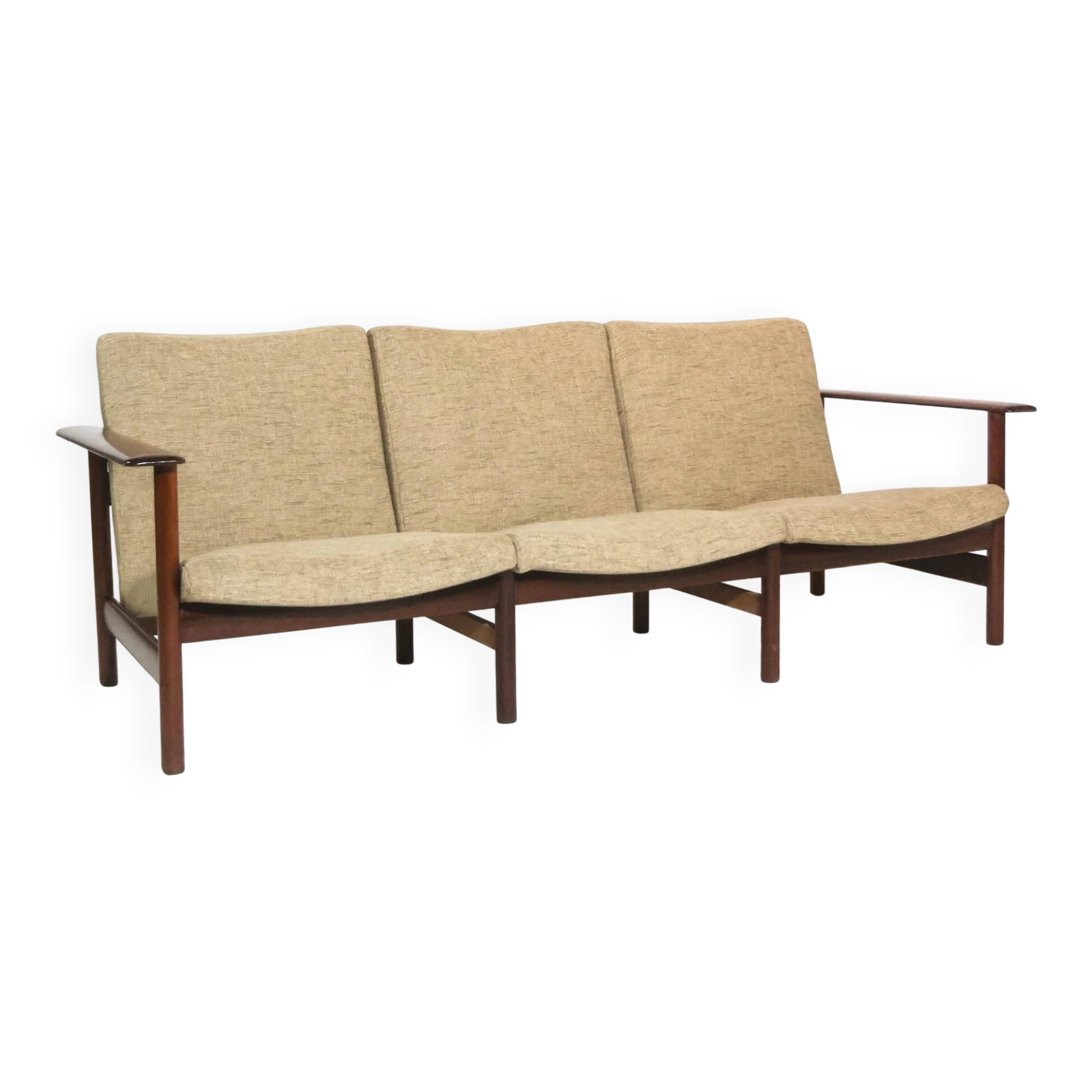 Canapé 3 places par Siège Steiner, France, années 1960