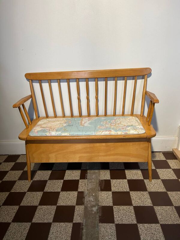 Banc coffre pour enfant, 1950