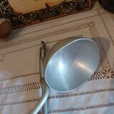 Vintage aluminum skimmer and ladle