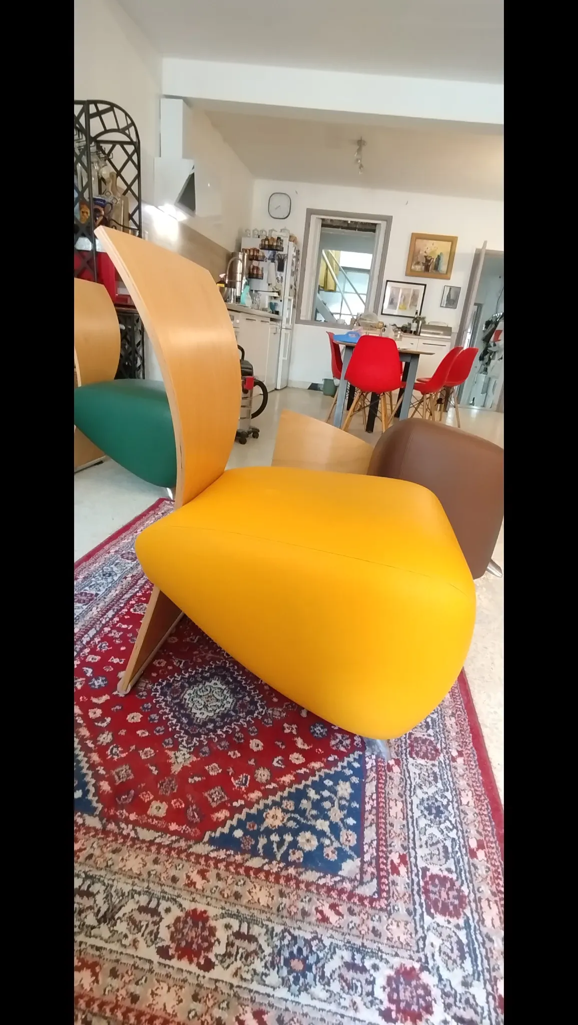 4 Bobo armchairs by Dietmar Scharping for Dauphin, 1990s/2000s