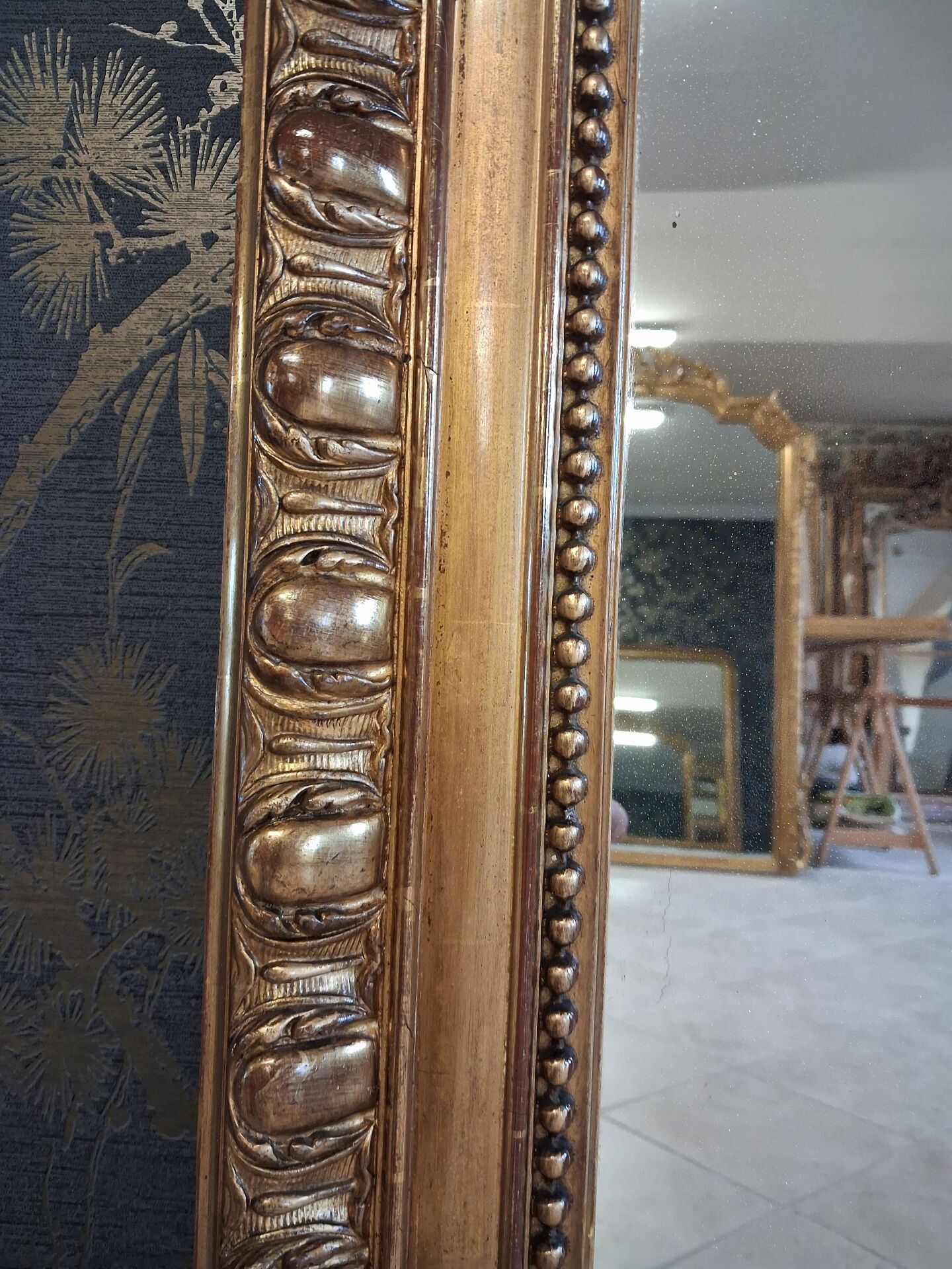 Miroir époque louis Philippe 141 x 112