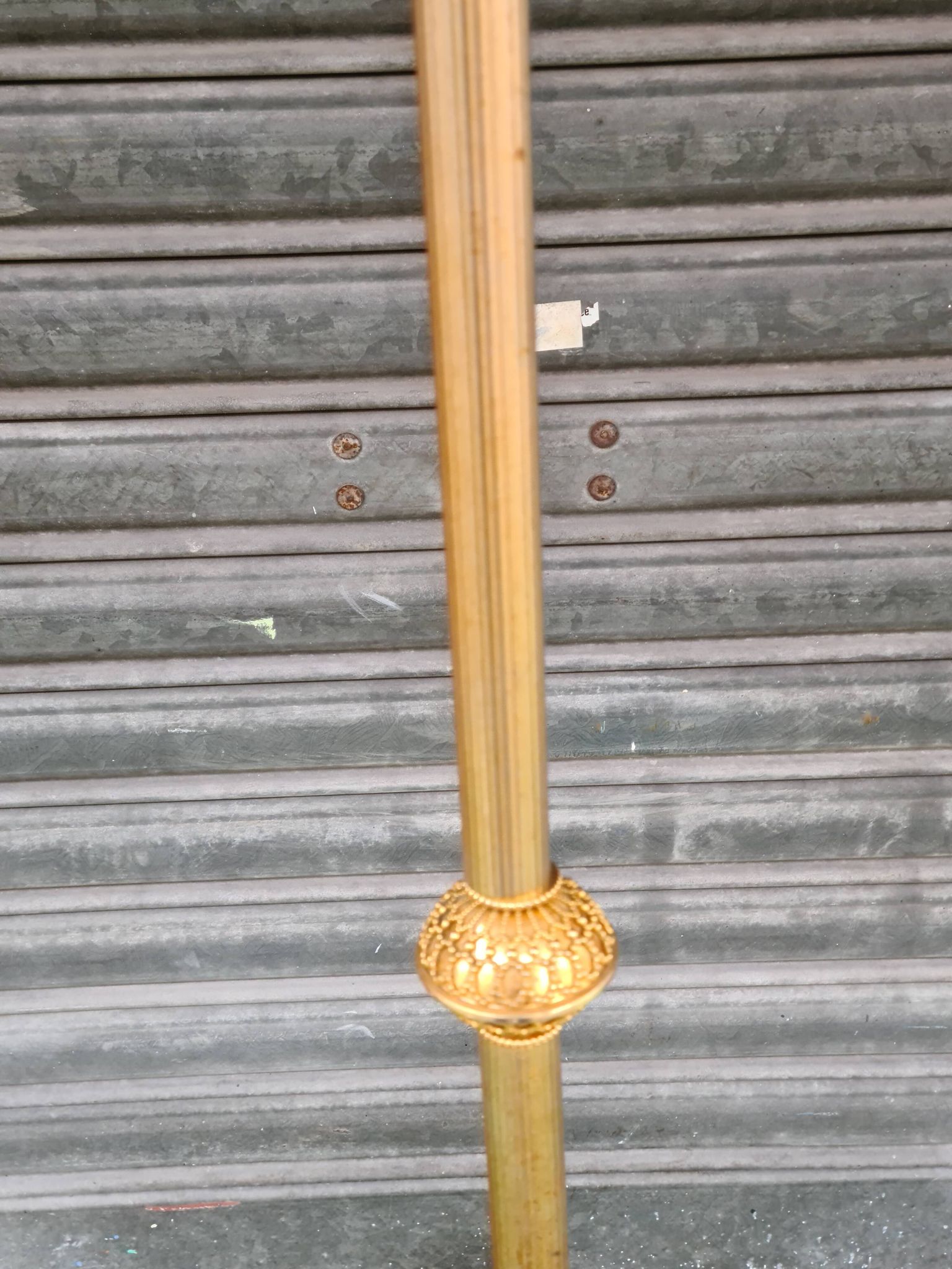 Baroque lamppost of the 1960s