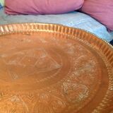Table d'appoint plateau marocain