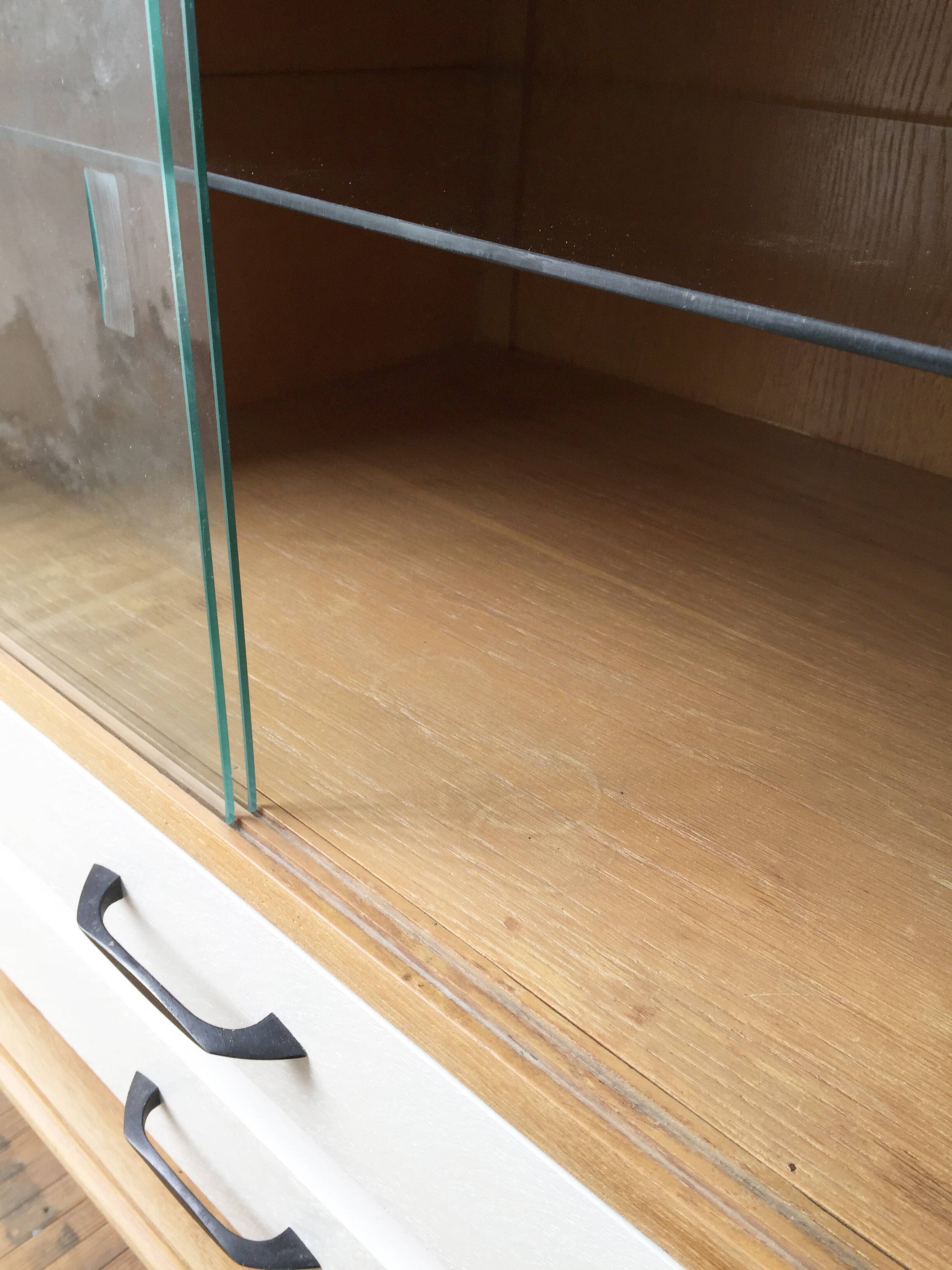 Enfilade vintage beech and white