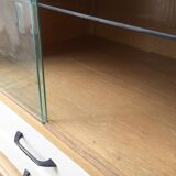 Enfilade vintage beech and white