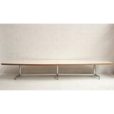 Oval table lecture by Giancarlo Piretti, Anonima Castelli, 1970