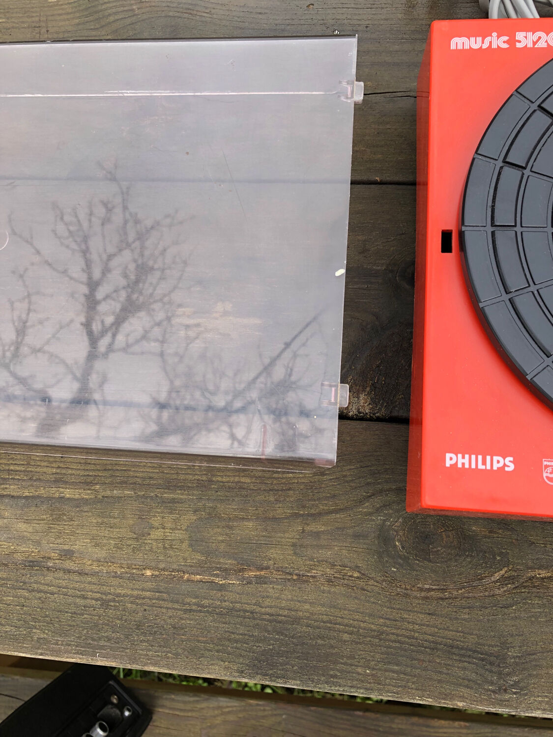 Vintage record player