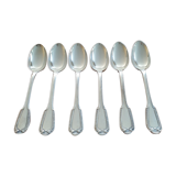 Set of 6 small old boulenger spoons