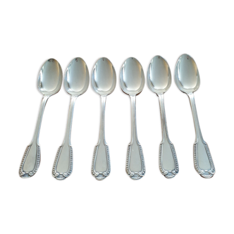 Set of 6 small old boulenger spoons