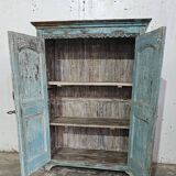 Ancienne armoire de Shekhawati en teck birman