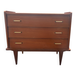 Commode vintage 3 tiroirs
