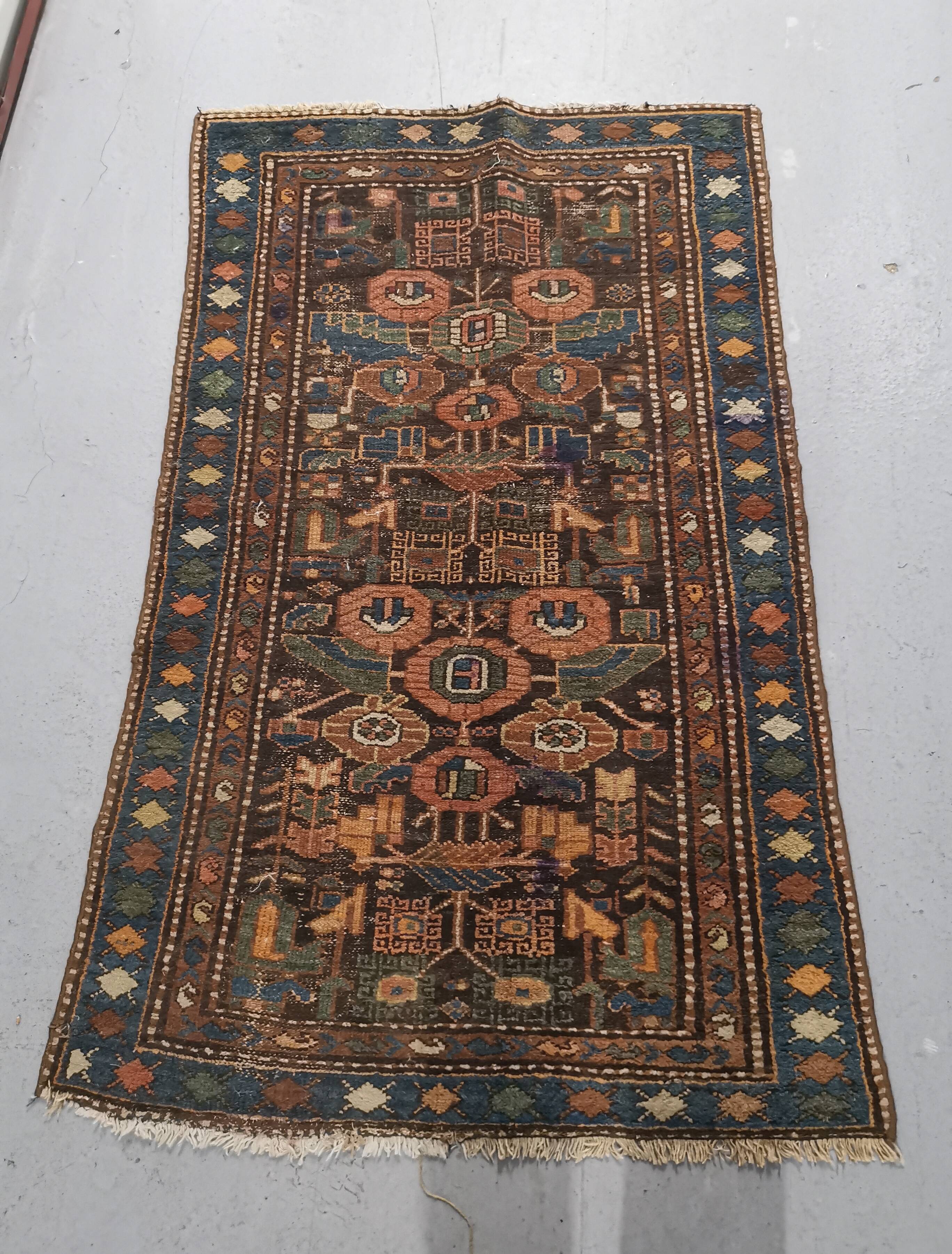 Malayer handmade Persian oriental rug