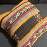 Hand woven vintage pillow cover