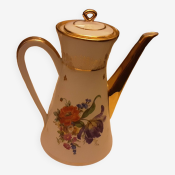 Cafetiere porcelaine tampon couronne