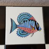 Ceramic coffee table fish 60 's